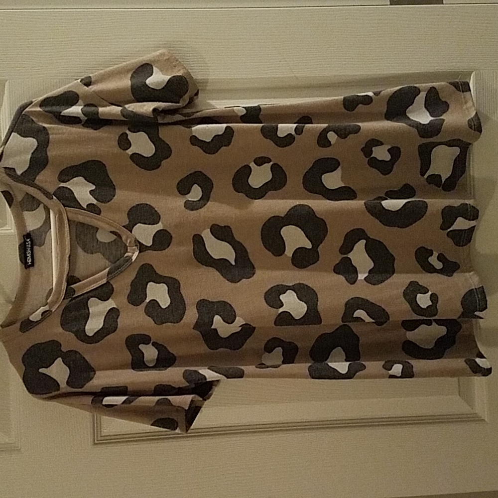 Leopard Print Top
